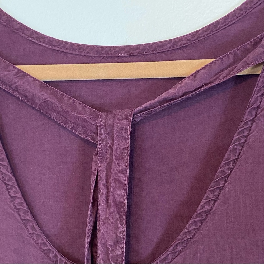 Cloth & Stone by Anthropology Bell Sleeve Open Back Mini size Small - Picture 8 of 14